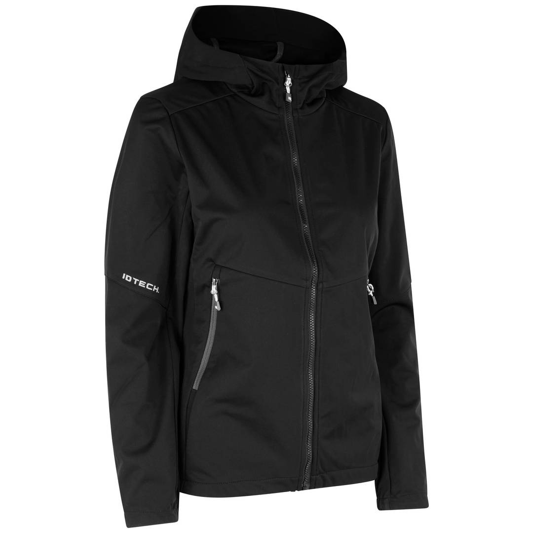 ID-Identity ID Identity Softshell-Jacke light Damen 0837 Gr. XS schwarz