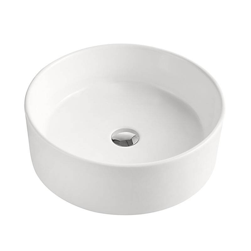 Beitz & Walz AqvaCeramica Aufsatzwaschtisch 460 x 160 mm - mattweiß -