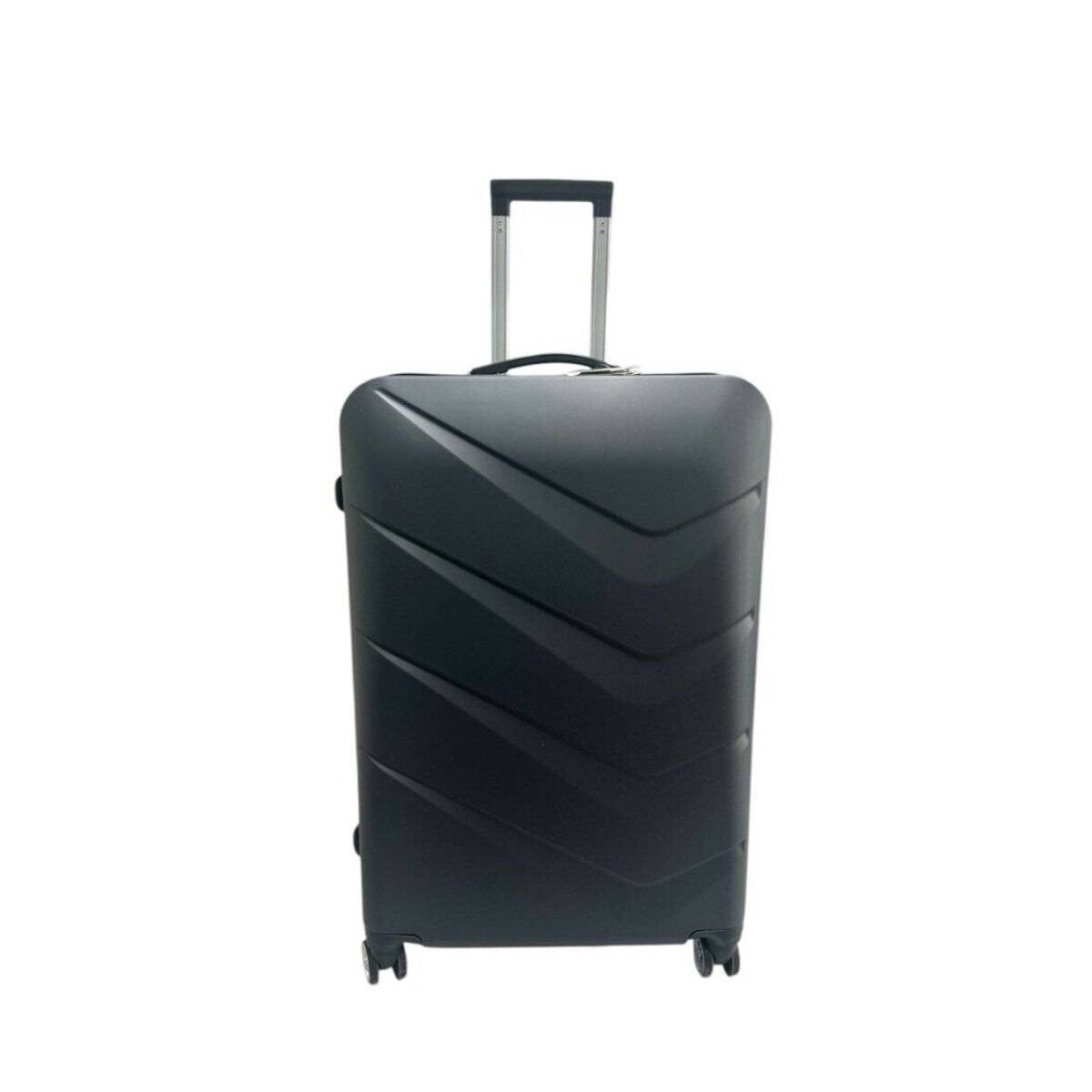 Hoffmanns Waveline Anthrazit 3-teiliges Koffer-Set - ABS-Hartschale mit Zahlenschloss & 360° Rollen
