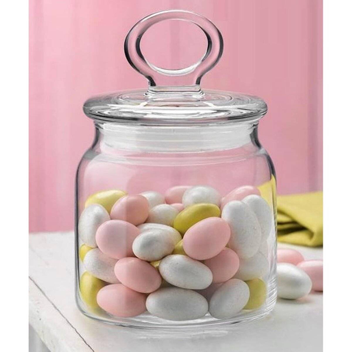 Pasabahce Kitchen Slim Vorratsdose aus hochwertigem Glas 575 ml - 15 x 8 cm