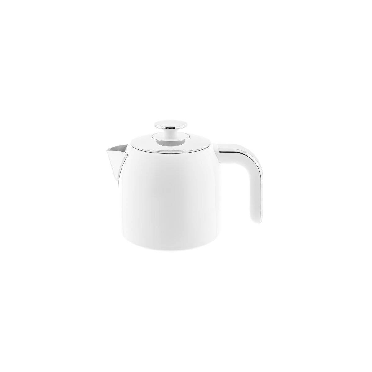 Mulex Tee Express Teekocher 2200W - 2-in-1 Wasserkocher mit Teekanne 1,7L + 1 L, Weiß