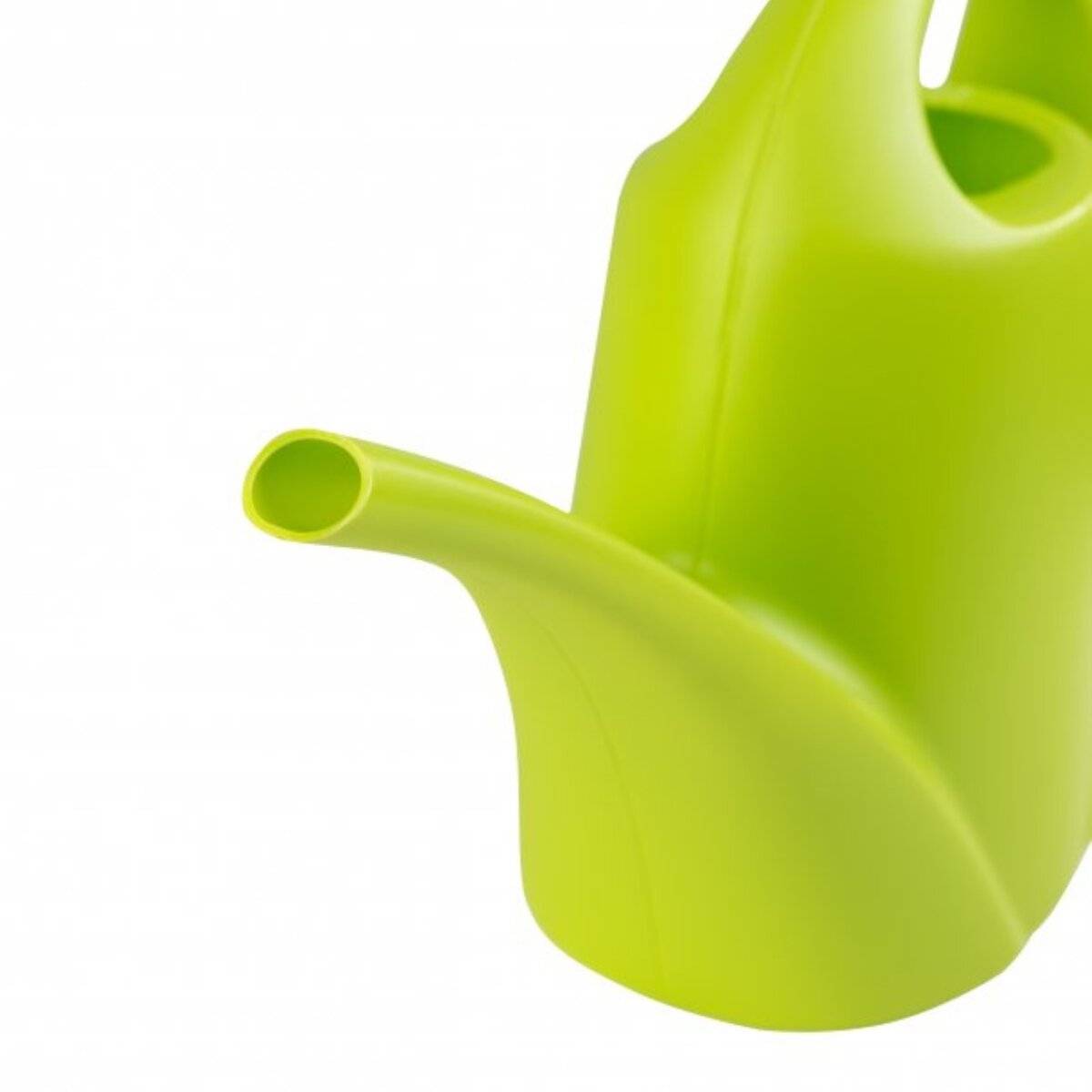 Gießkanne mit langer Tülle - Kunststoff Gießkanne für Zimmer-, Garten- & Balkonpflanzen - 1,5 L Hellgrün