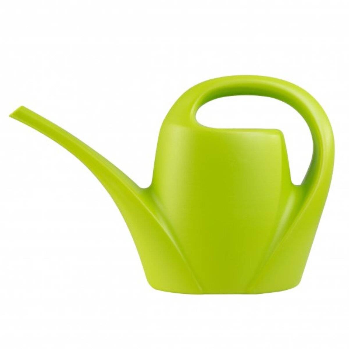 Gießkanne mit langer Tülle - Kunststoff Gießkanne für Zimmer-, Garten- & Balkonpflanzen - 1,5 L Hellgrün