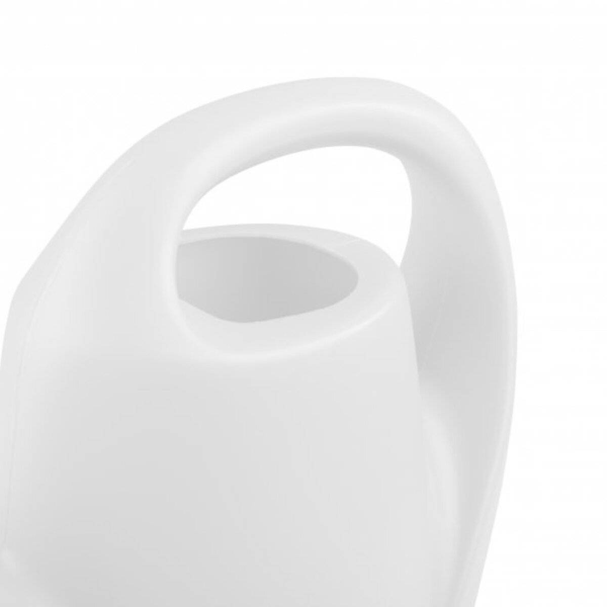 Gießkanne mit langer Tülle - Kunststoff Gießkanne für Zimmer-, Garten- & Balkonpflanzen - 1,5 L Weiß