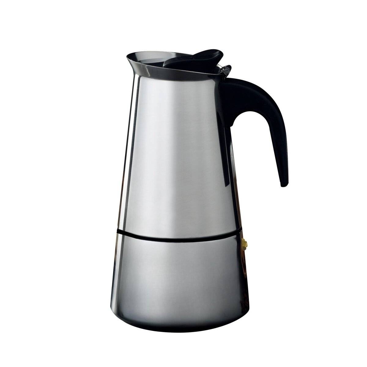 Espressokocher aus hochwertigem Edelstahl, Induktionsgeeignet 300 ml