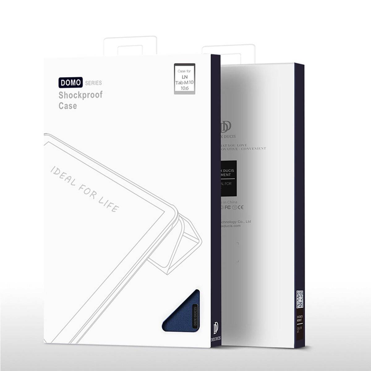Dux Ducis Domo Smart Sleep Case Tablethülle kompatibel mit realme Pad 3 Blau