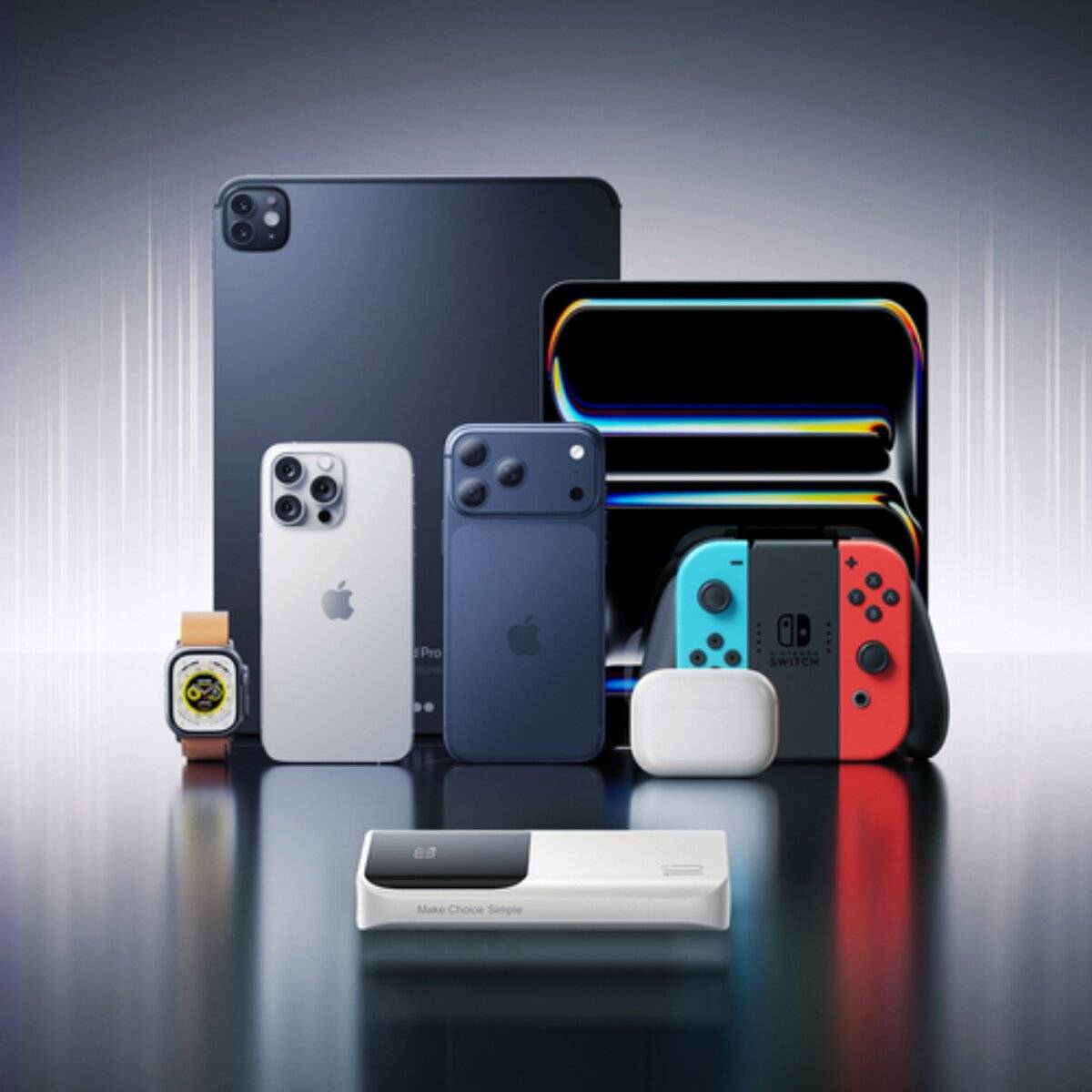 Joyroom JR-QP191 Mini 10000mAh 22,5W Powerbank Weiß
