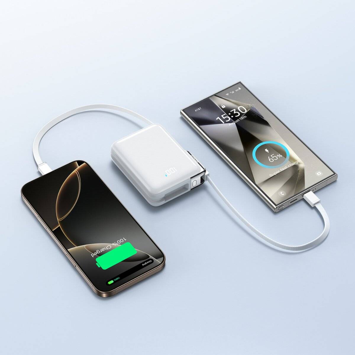 Joyroom JR-PBF27 Pro 10000mAh 30W Powerbank mit Kabel