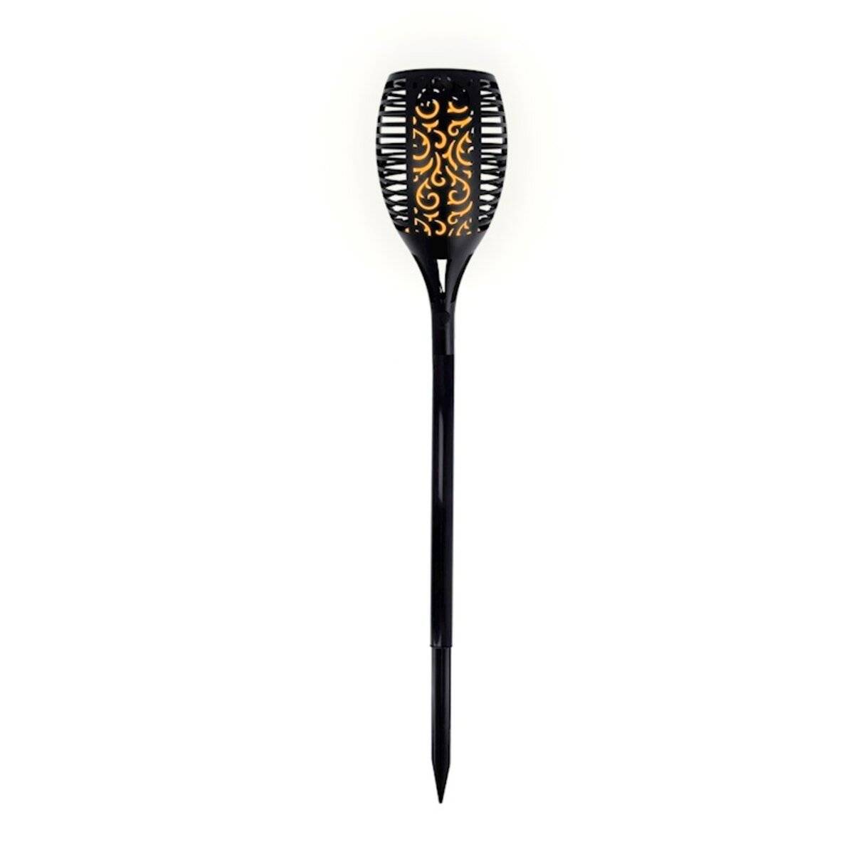 Forever Light Solar Flame LED Gartenleuchte 96 LED IP65 Flammeneffekt