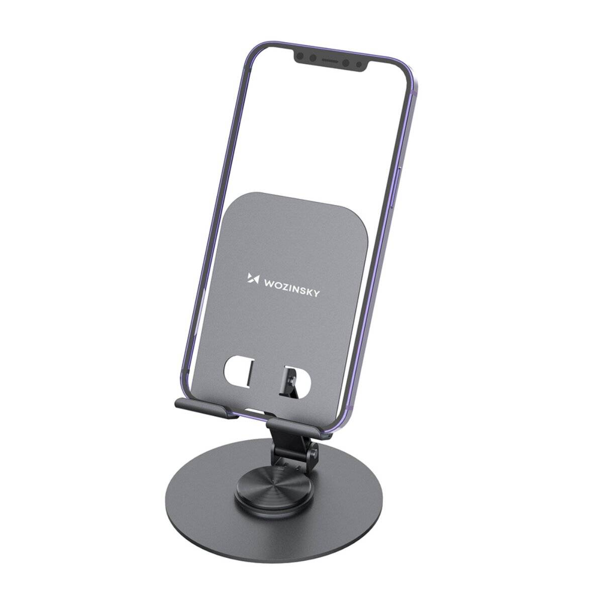 Wozinsky Smartphone Tablet Ständer faltbar drehbar Metall Tischhalter
