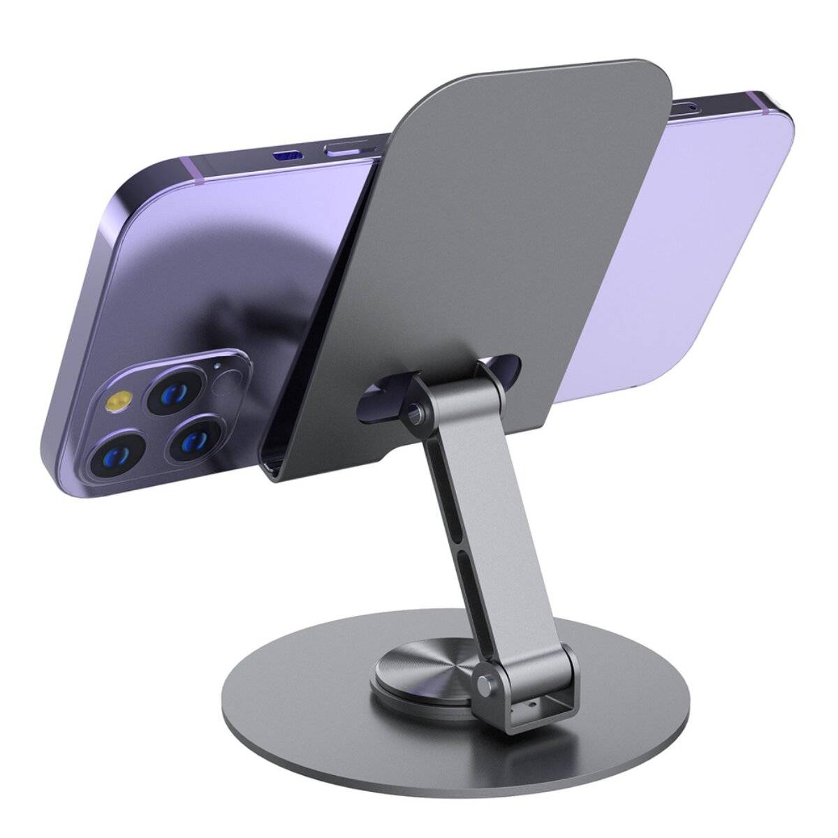 Wozinsky Smartphone Tablet Ständer faltbar drehbar Metall Tischhalter