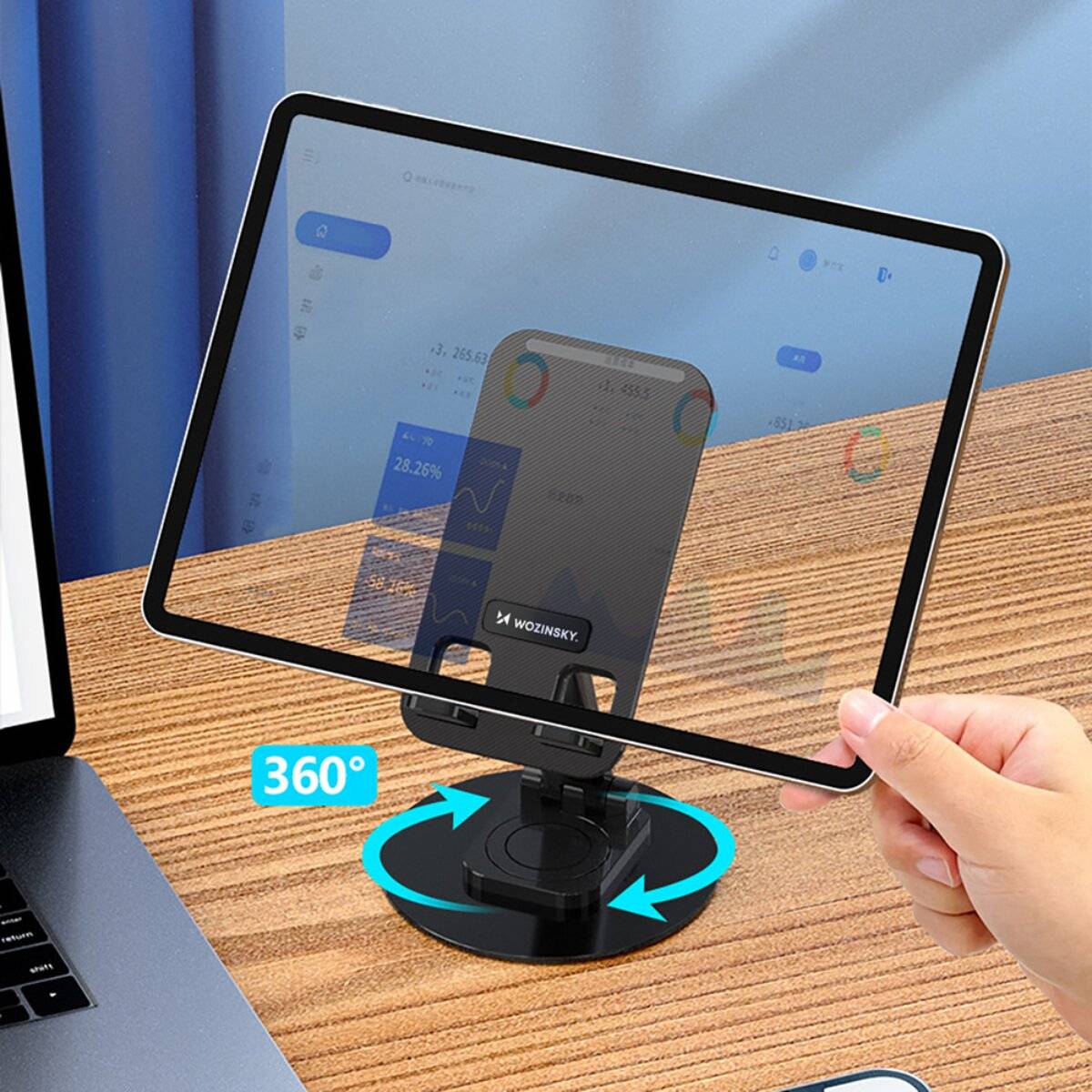 Wozinsky Smartphone Tablet Ständer faltbar verstellbar stabil Tischhalter