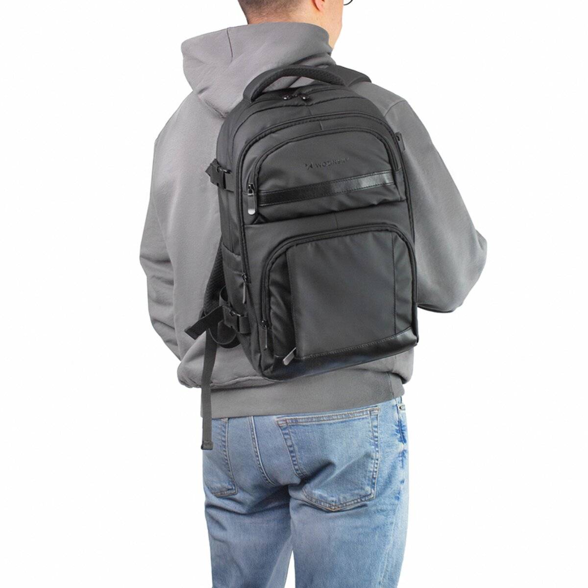 Wozinsky Reiserucksack 20L Handgepäck Laptopfach USB Anschluss