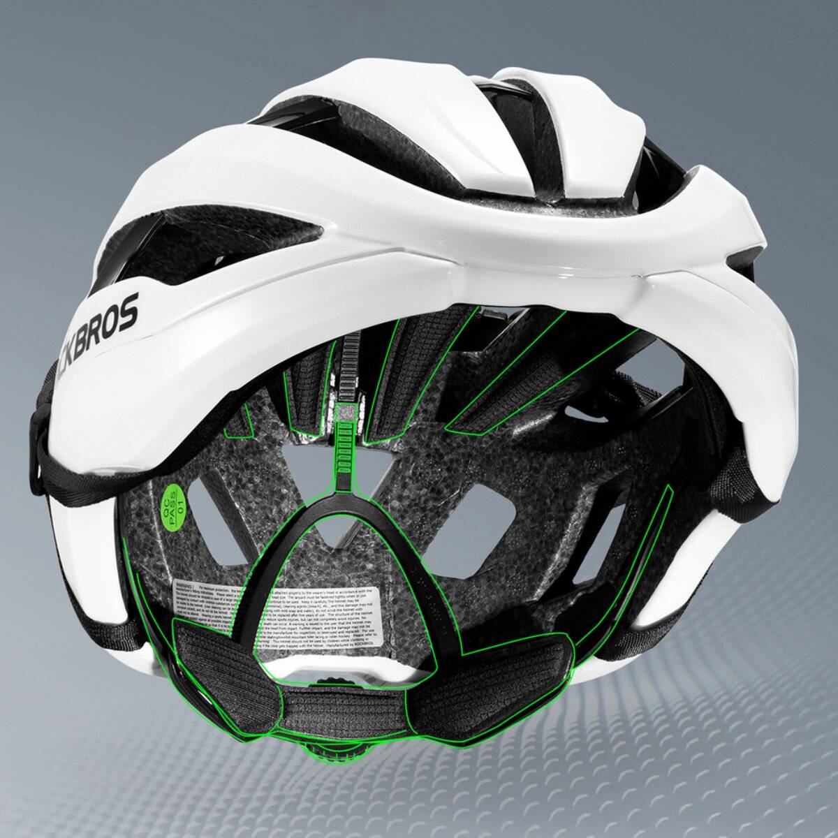 Rockbros LK-79 Fahrradhelm 58-62 cm Weiß