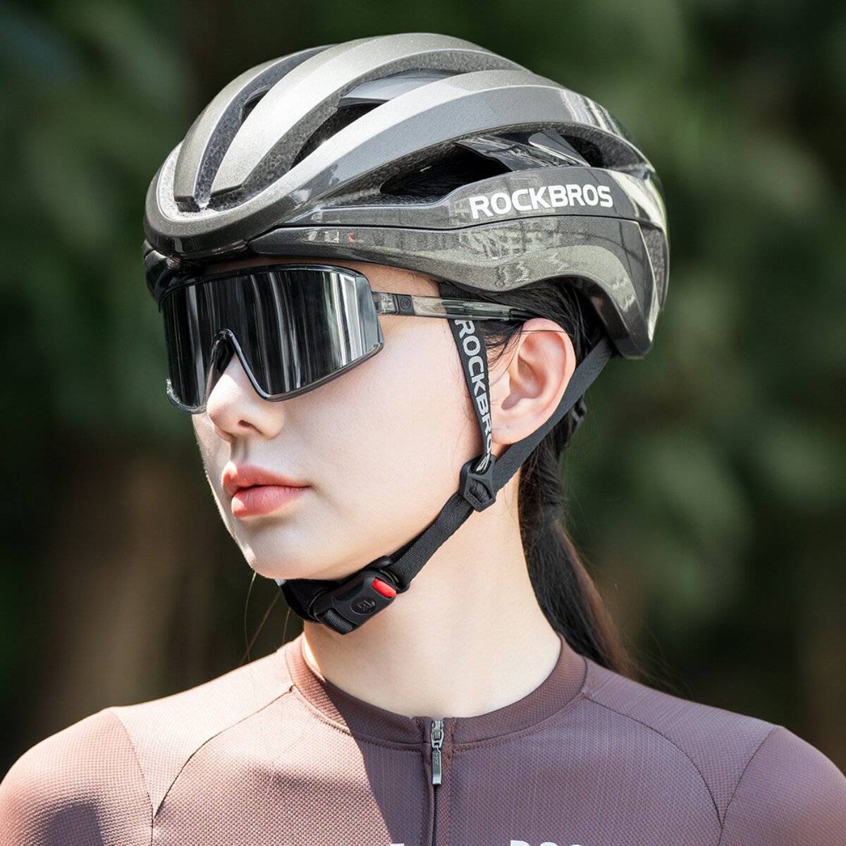 Rockbros LK-79 Fahrradhelm 58-62 cm Grau