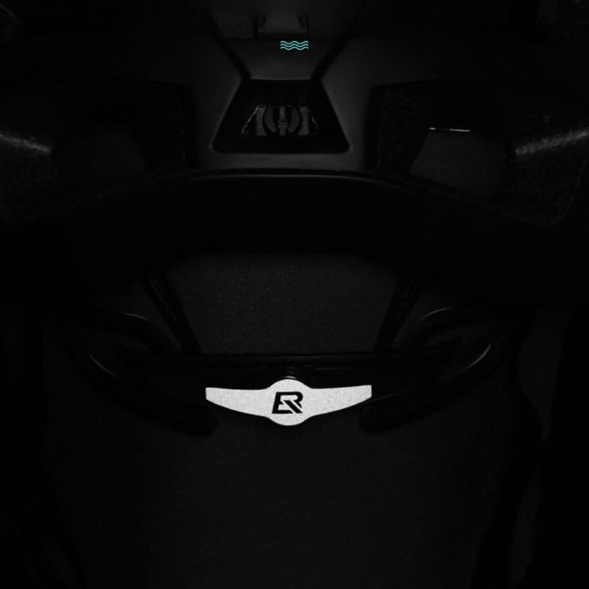 Rockbros HC-58BK- Fahrradhelm aerodynamisch Belüftung M Schwarz / Grau