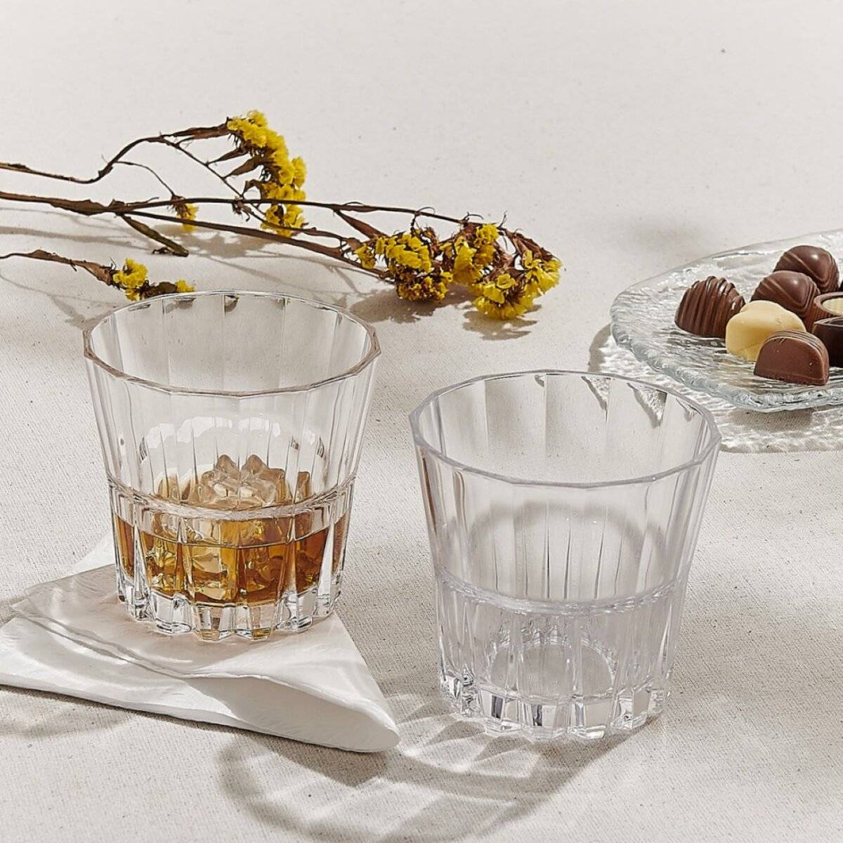 Pasabahce Sword Gläser 335 ml - 4-teiliges Trinkgläser-Set