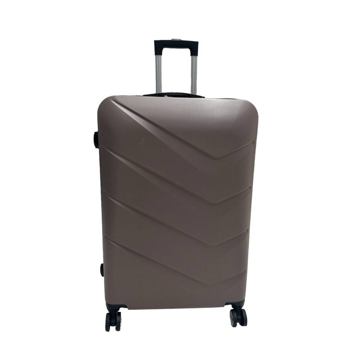 Hoffmanns Waveline Platin 3-teiliges Koffer-Set - ABS-Hartschale mit Zahlenschloss & 360° Rollen