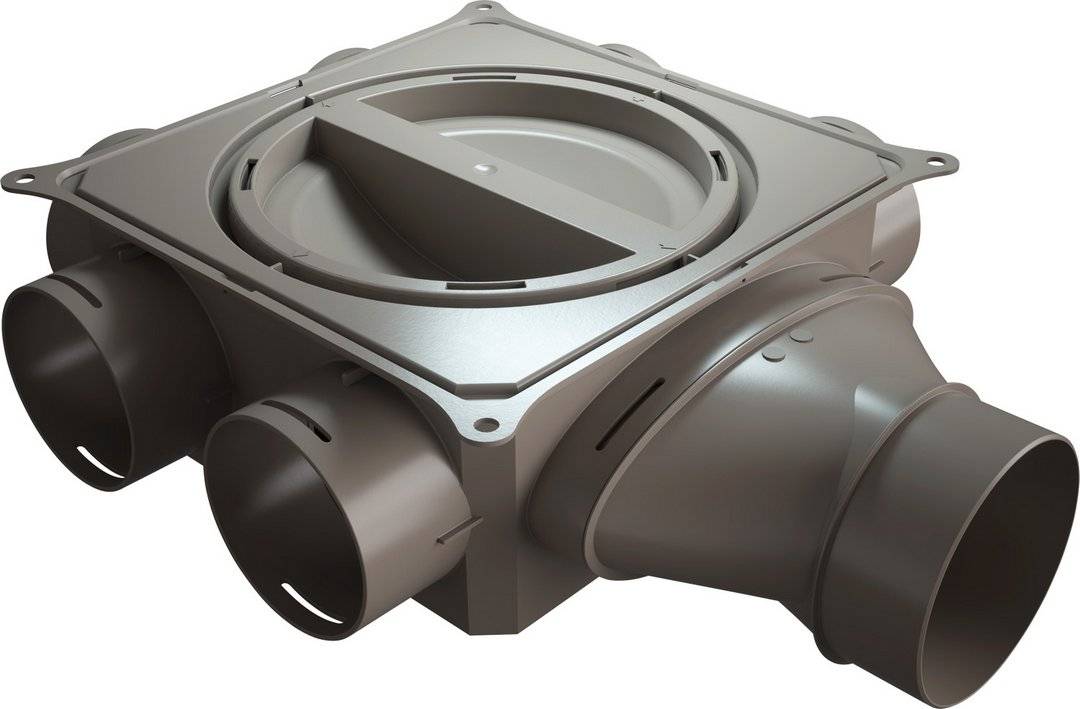 BOSCH Zubehör Wohnungslüftung VK160-1S Verteiler 1-lagig seitlich - 7724000168