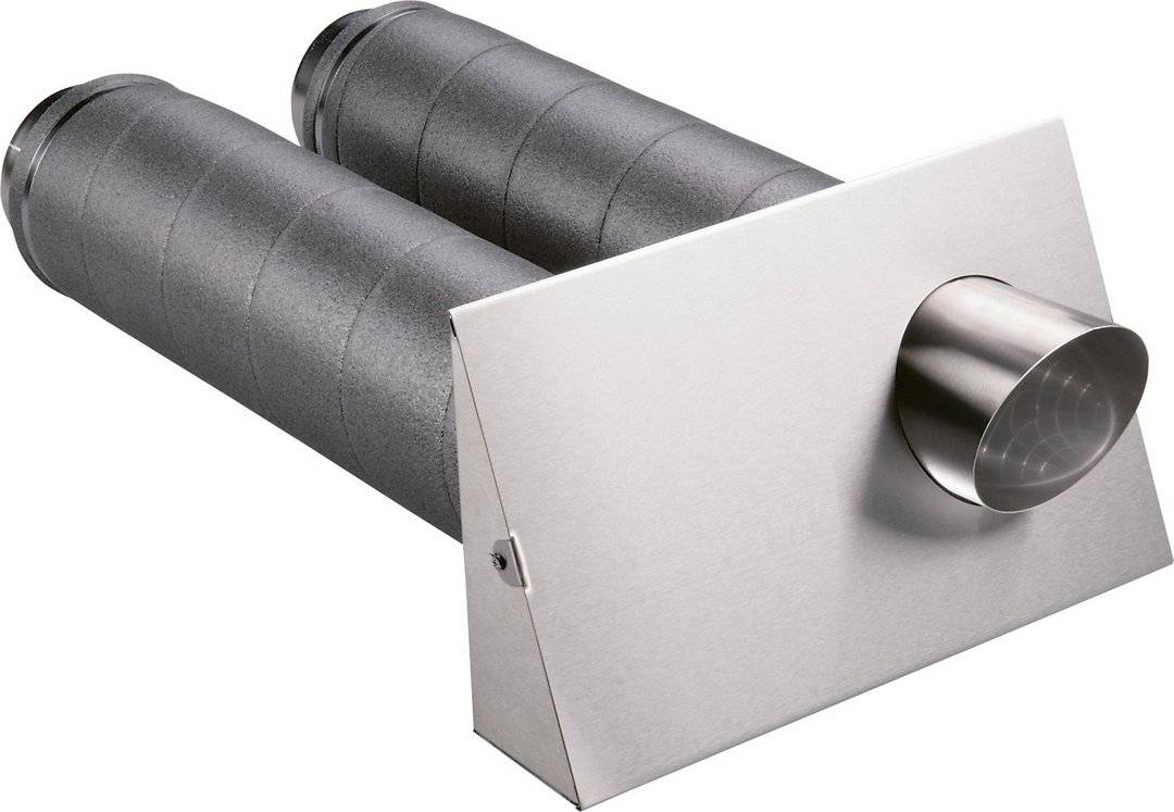 BOSCH Zubehör Wohnungslüftung WGE 160 Außen-/Fortluftelement, d:160mm - 7738112064