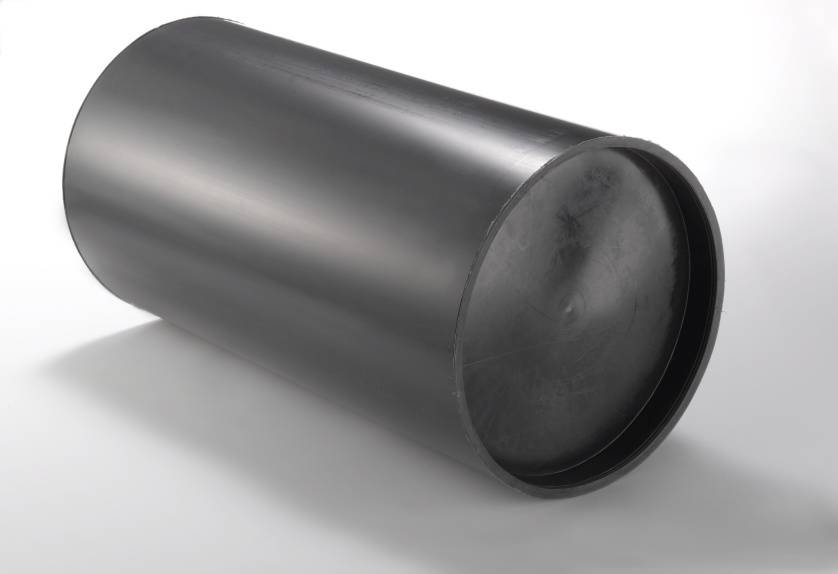 Zehnder Wandeinbaurohr rund für ComfoSpot 50 aus Kunststoff, Länge 900 mm - 990800450