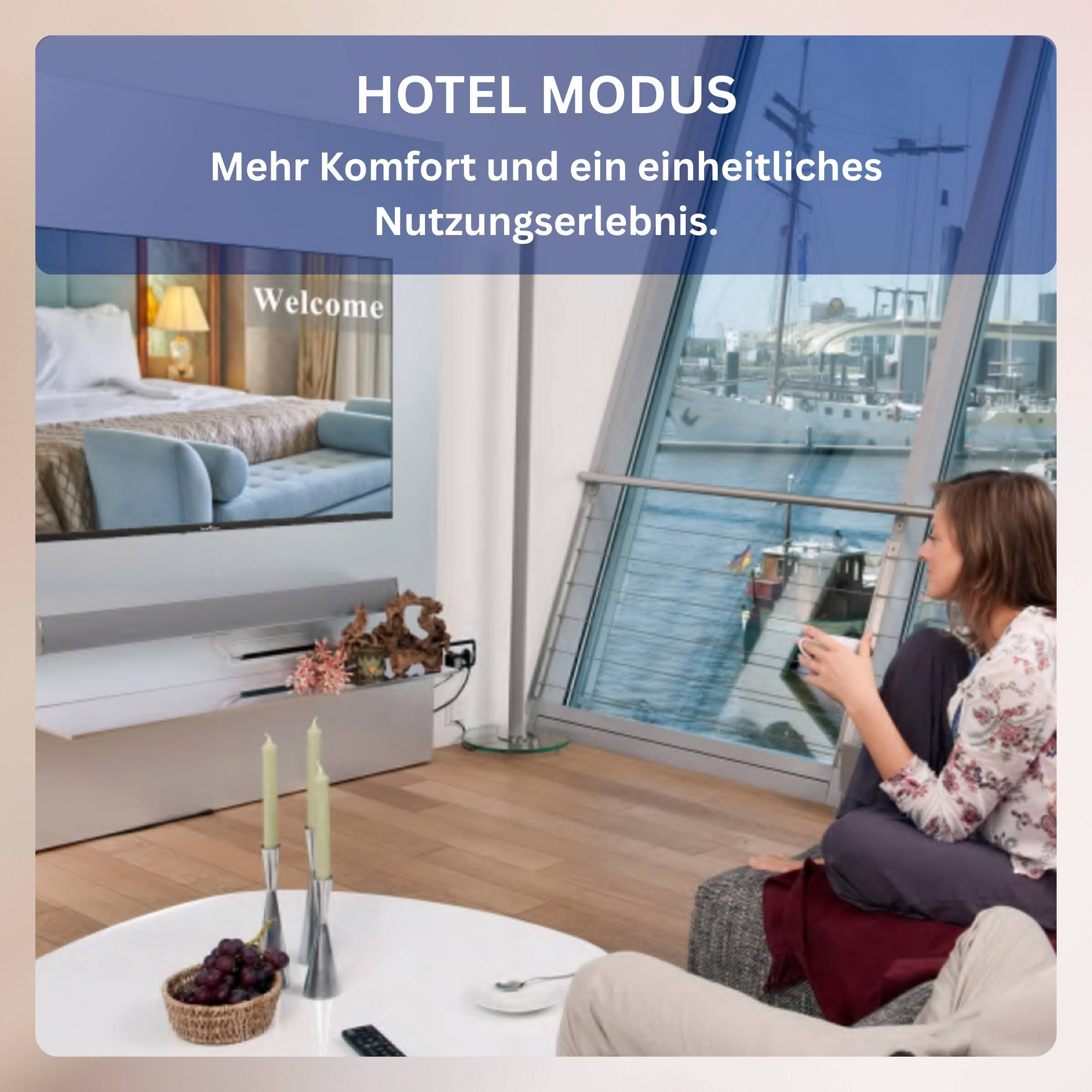 Smart Tech 40FN01V3 40 Zoll Fernseher LED TV Full HD Auflösung, Dolby Audio und Triple-Tuner (2026)