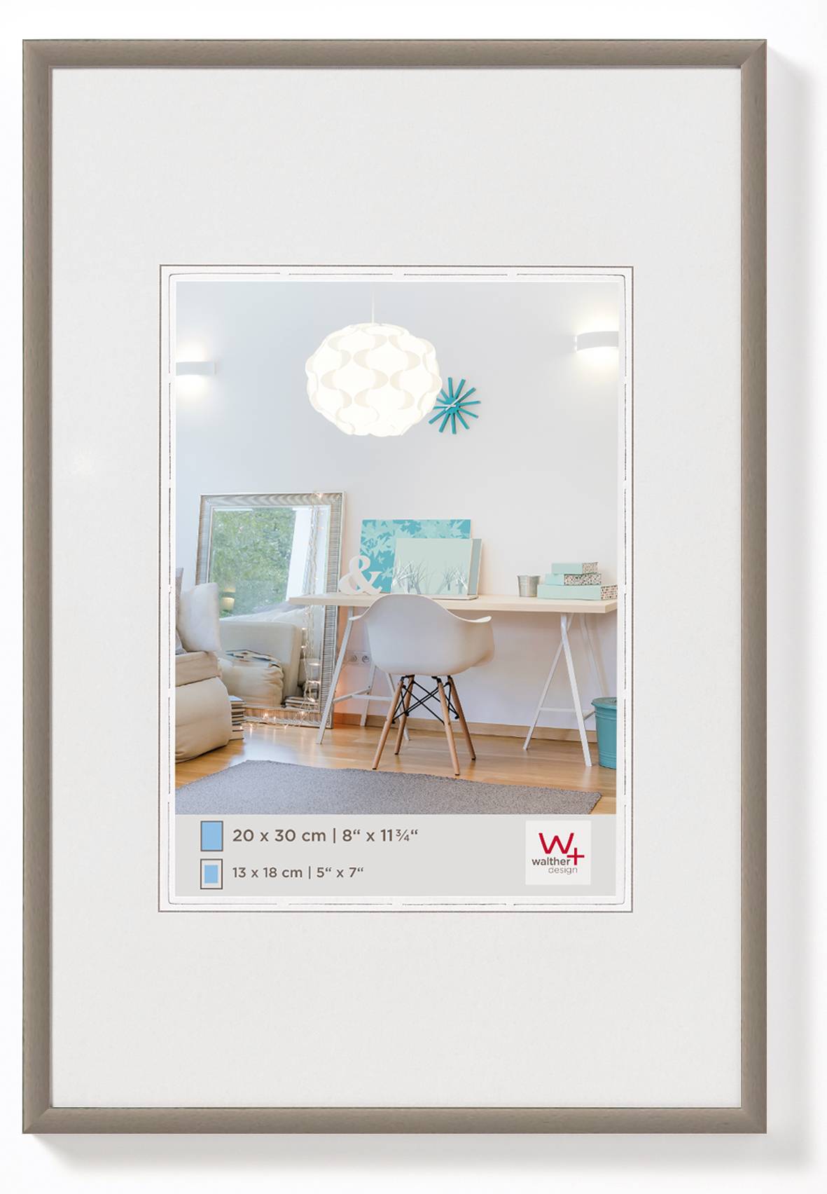 New Lifestyle Kunststoffrahmen 59,4x84 cm, Stahl