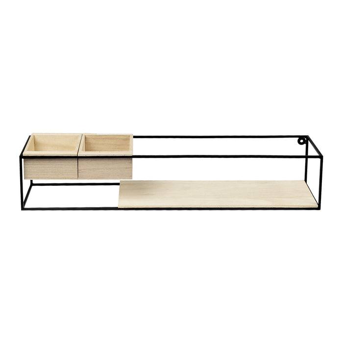 FLOORDIREKT Wandregal Trofast - Gefertigt aus Paulowniaholz - 60 x 12 x 12 cm