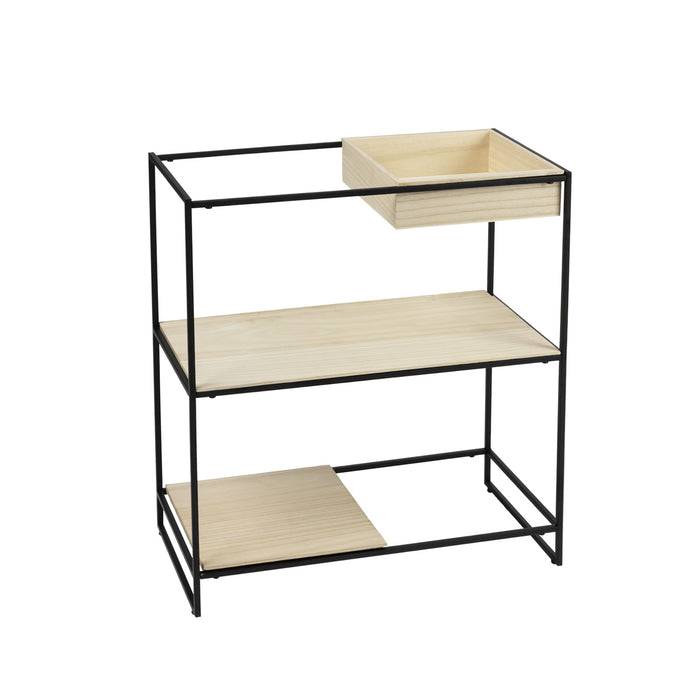 FLOORDIREKT Dekoregal Trofast - Flexible Einlegeböden - Inklusive Montagematerial - 62 x 30 x 70 cm