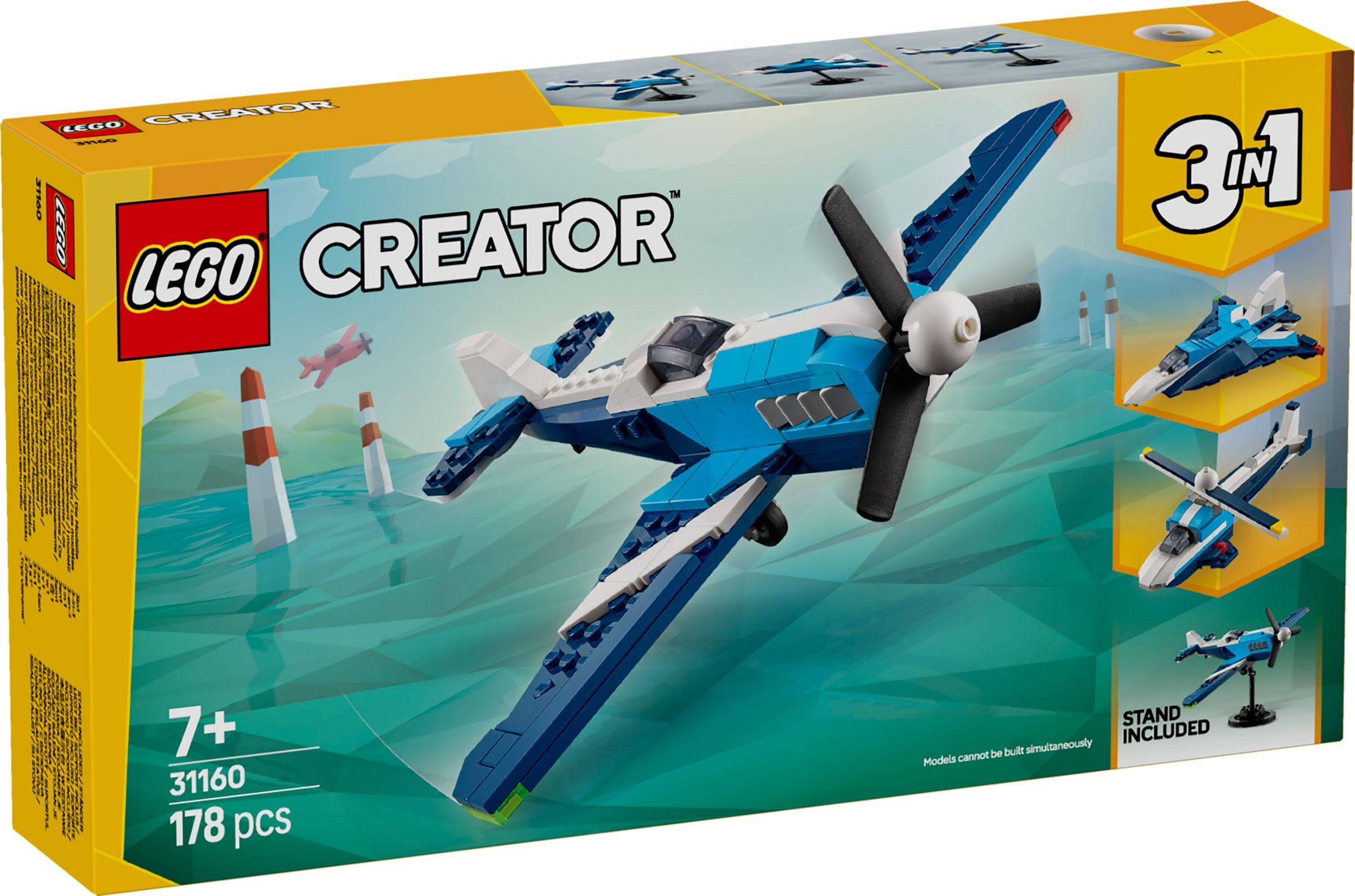 LEGO® Creator 31160 Flieger: Rennflugzeug