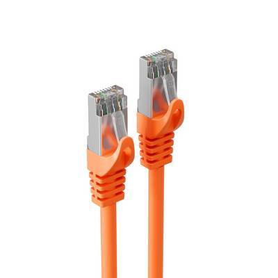 Shiverpeaks RJ45 Patchkabel S/FTP, Cat7 LSZH 0,25m orange Multimedia-Technik Kabel