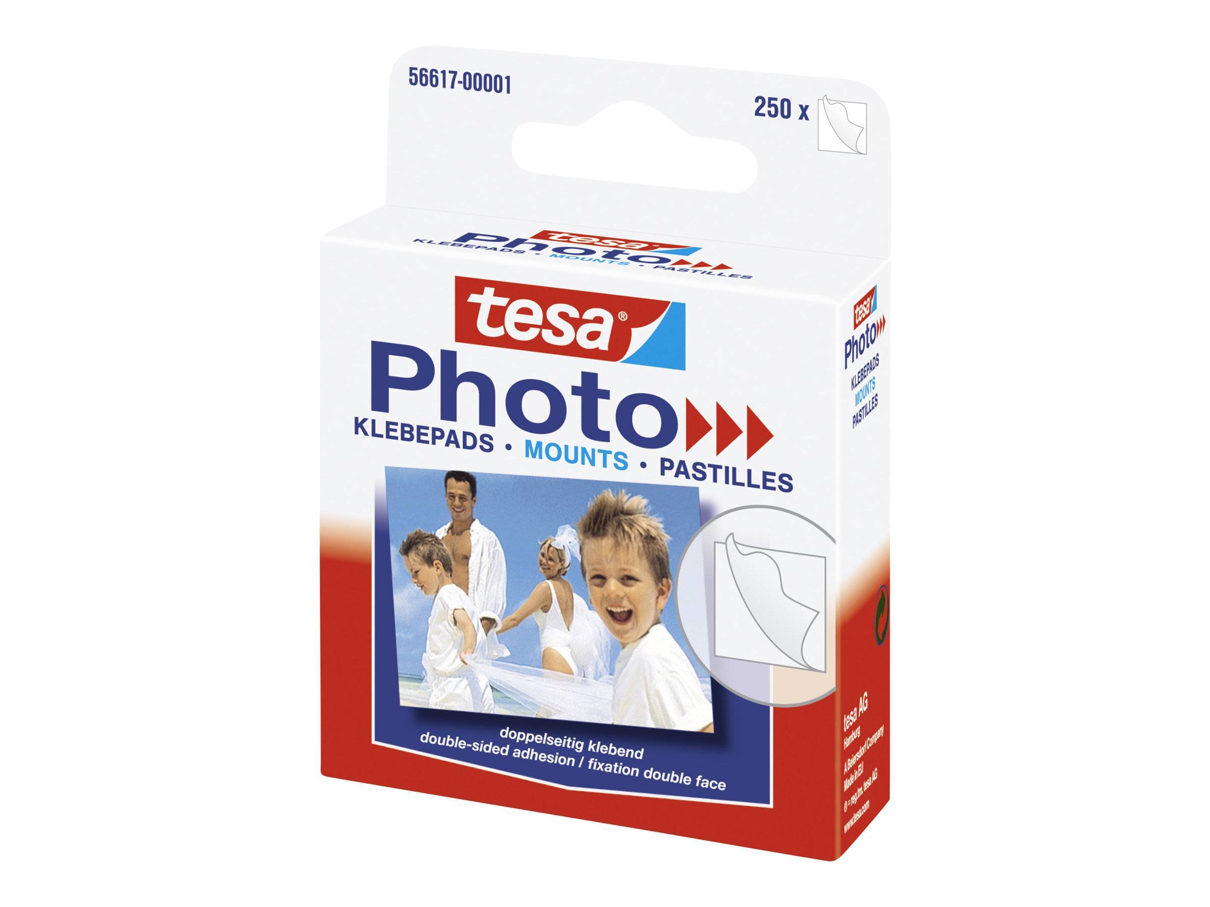 tesa Photo Klebepads 250 Stück Multimedia-Technik Heften,Lochen,Kleben Sonstiges Zubehör und
