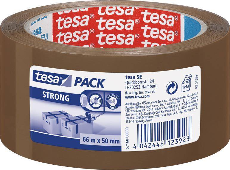 tesapack Strong 66m 50mm transparent -Packband- Multimedia-Technik Heften,Lochen,Kleben Sonstiges