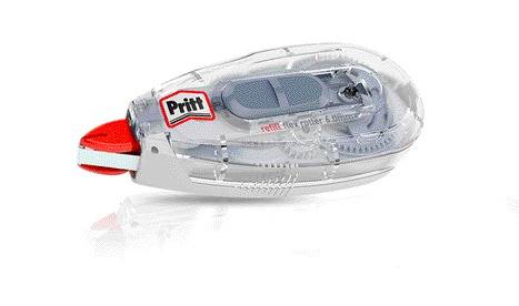 Pritt Korrektur Refill flex Roller, Breite 6 mm, Länge 12 m Multimedia-Technik Heften,Lochen,Kleben