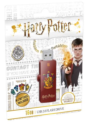 Emtec USB-Stick 16 GB M730 USB 2.0 Harry Potter Gryffindor Eingabe / Ausgabe