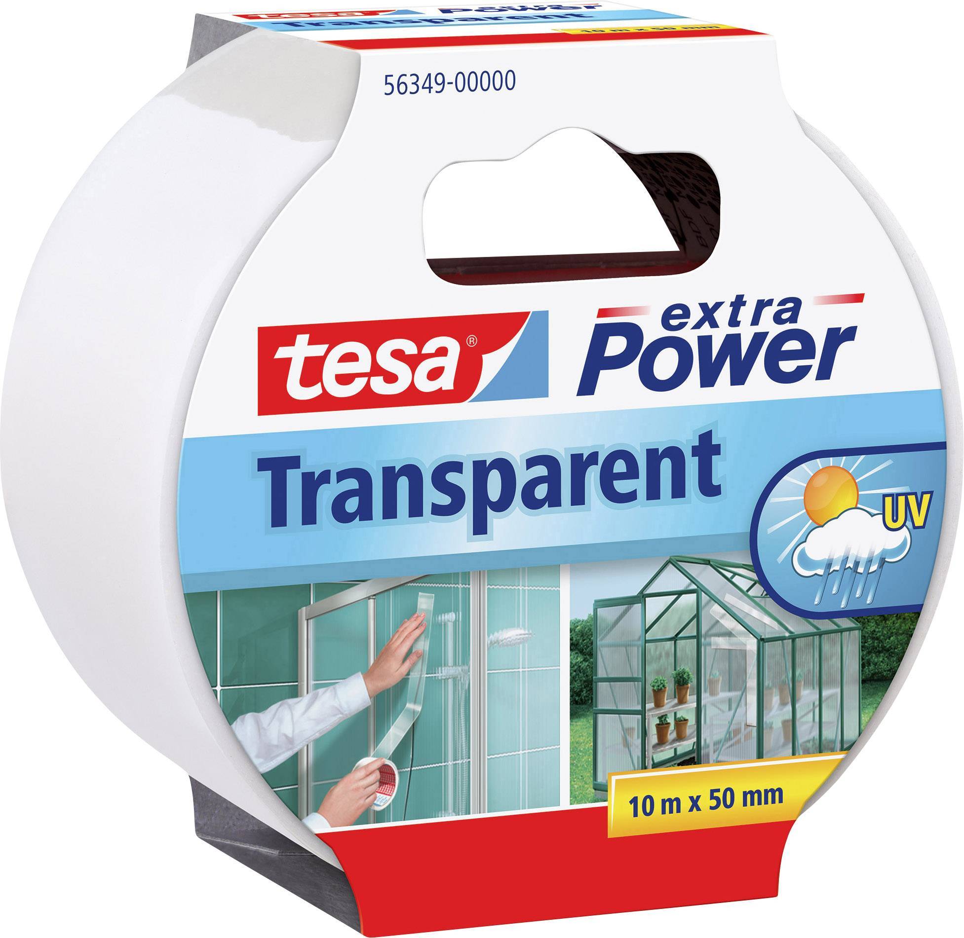 tesa extra Power 10m 50mm transparent PE Multimedia-Technik Heften,Lochen,Kleben Sonstiges Zubehör