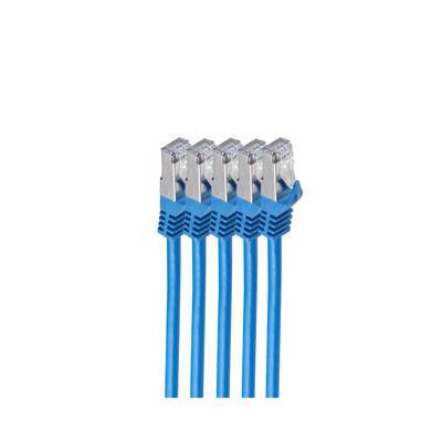 Shiverpeaks RJ45 Patchkabel S/FTP, Cat7 VE5, 2m blau Multimedia-Technik Kabel