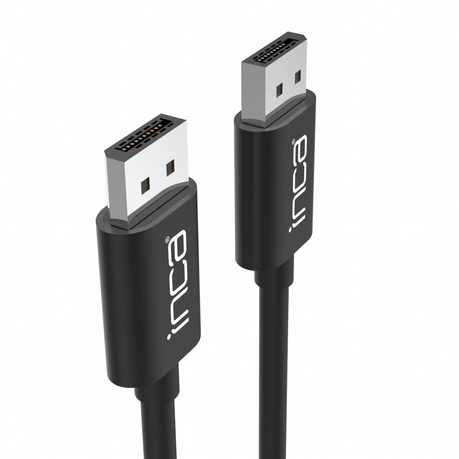 INCA DisplayPort-Kabel 4K60Hz 1.80m schwarz retail Multimedia-Technik Displayport-Kabel