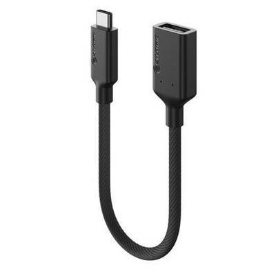 Alogic Adapterkabel Elements Pro USB C to USB-A schwarz Multimedia-Technik USB-Kabel
