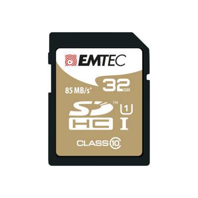 Emtec SD 32GB UHS-I U1 EliteGold Multimedia-Technik SD Karten