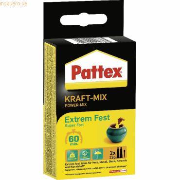 Pattex Zweikomponenten-Kleber Kraft-Mix,2 ST x 12 g Multimedia-Technik Heften,Lochen,Kleben Zubehör