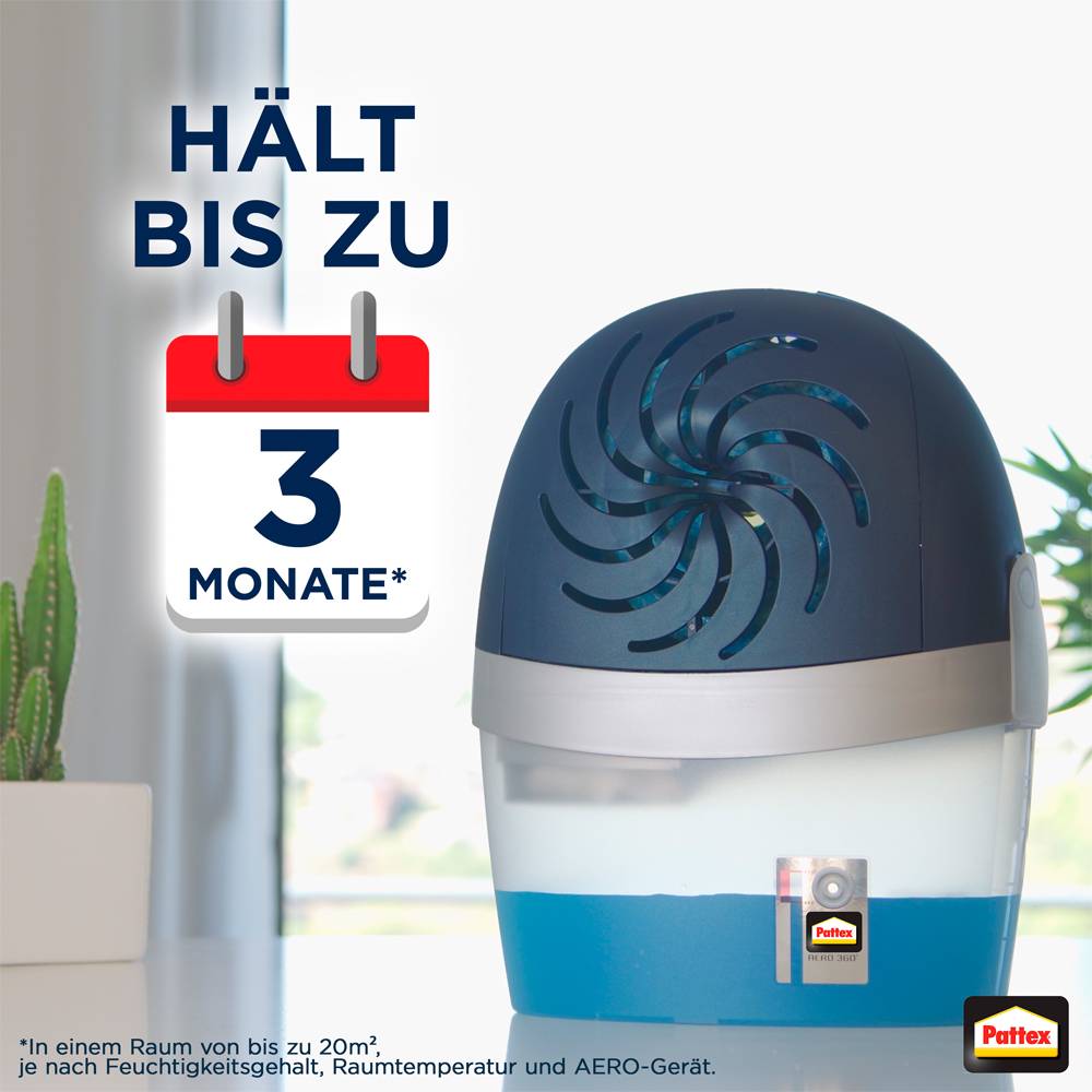 Pattex Luftentfeuchter Nachfüll Tabs für Aero 360 2x450g Multimedia-Technik Heften,Lochen,Kleben