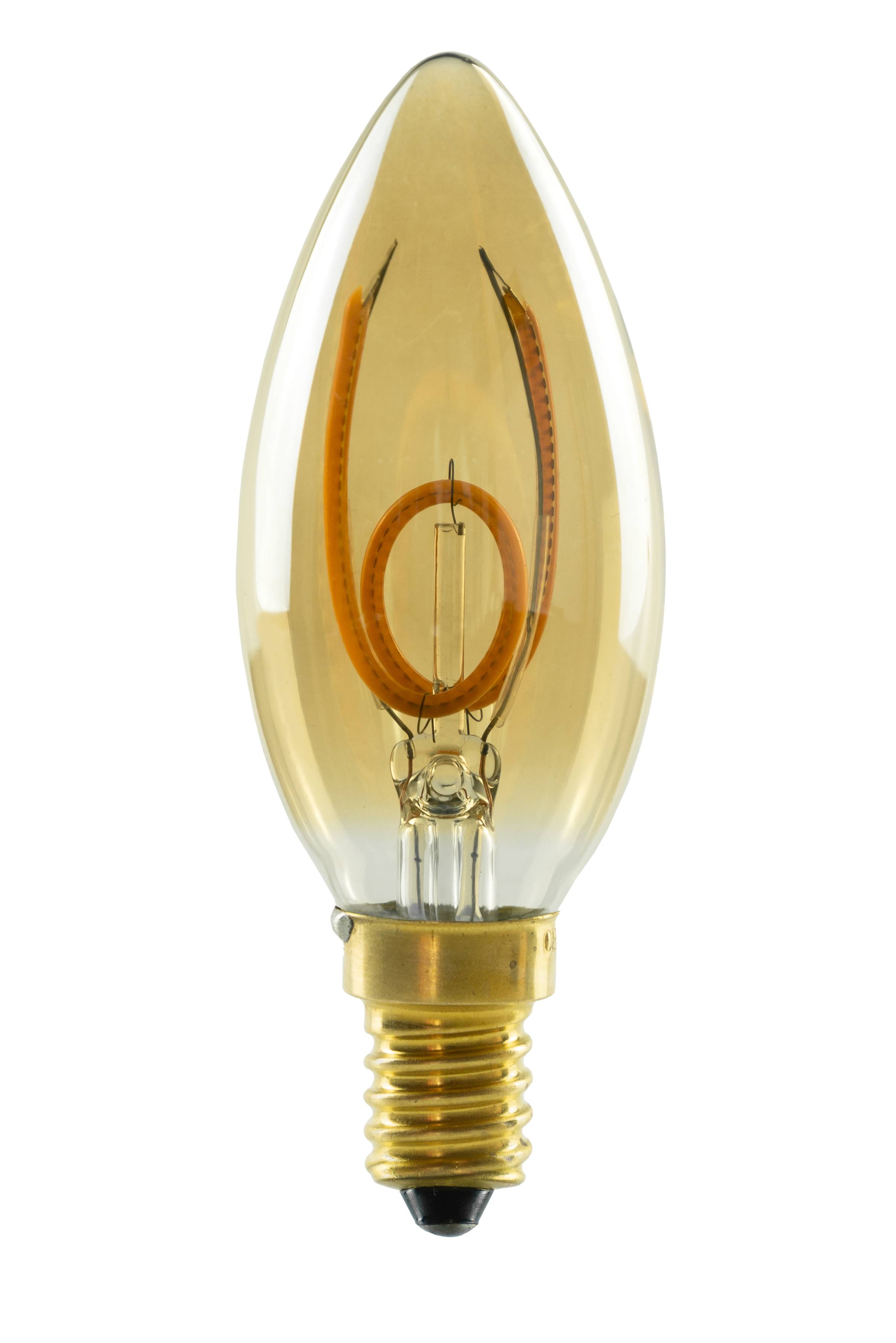SEGULA LED Soft Kerze gold E14 3,2W 1900K dimmbar Multimedia-Technik LED