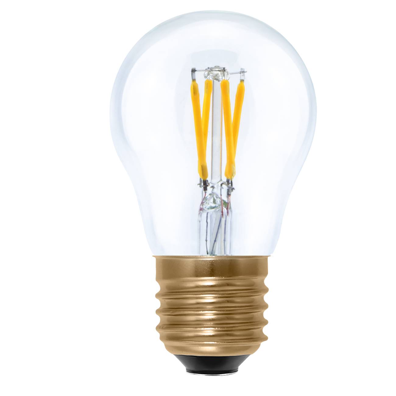 SEGULA LED Glühlampe klein klar E27 3W 2200K dimmbar Multimedia-Technik LED