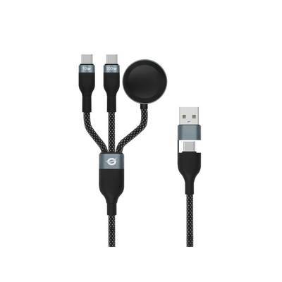 CONCEPTRONIC Kabel USB-C/-A2.0->USB-C/AWC/PD 480Mbs 1.50m sw Multimedia-Technik USB-Kabel