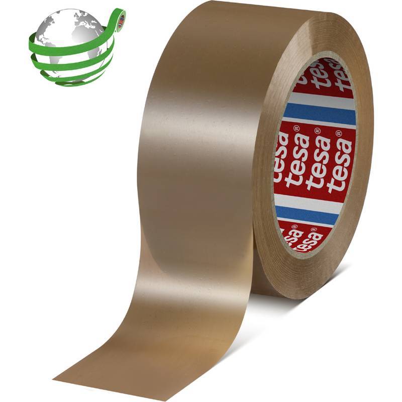 tesa PET-Packband Kautschukklebemasse 132m:50mm, 6Stk. Weiß Multimedia-Technik Heften,Lochen,Kleben