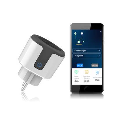Xoro Smart Plug Überwachung Stromverbrauch Energiezuteilung Multimedia-Technik Zubehör