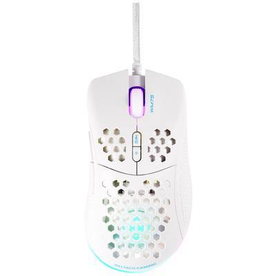 Deltaco Gaming Maus WM75 USB, RGB, weiß Eingabe / Ausgabe Mäuse & Tastaturen