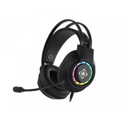 Deltaco Headset Gaming Stereo DH2020 USB RGB schwarz Eingabe / Ausgabe Mäuse & Tastaturen