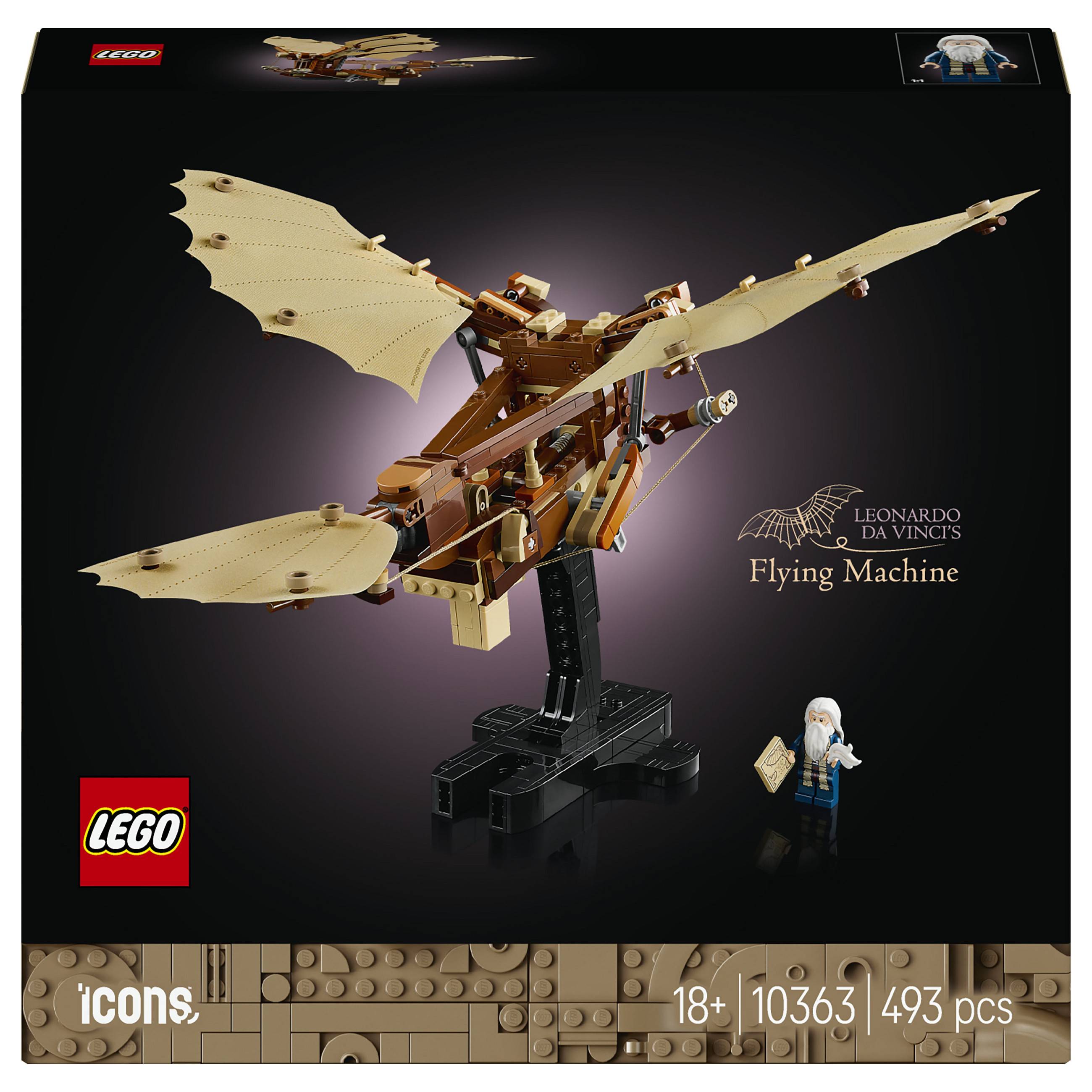 LEGO ICONS Leonardo da Vinci's Flying Machine Home & Living Spielwaren Sonstige